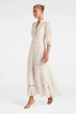 Forever New Lila Embroidered Midi Dress -Roman Store K61303s4 scaled