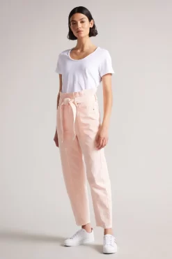 Ted Baker White Baily Webbing Cupsole Trainers 7 Ted Baker White Baily Webbing Cupsole Trainers -Roman Store M24235s4 scaled