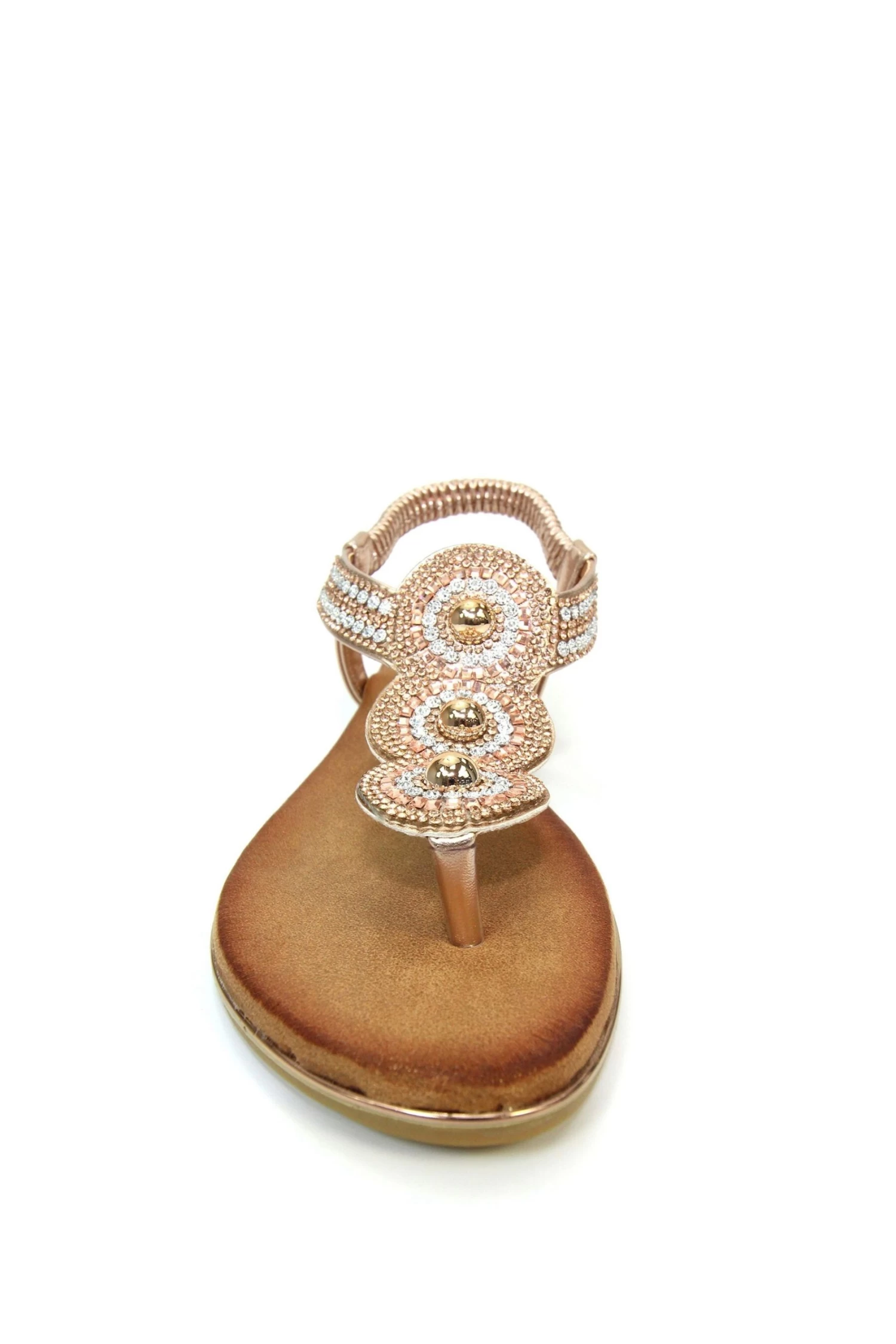 Lunar Silvia Pink Toe Post Gem Sandals 4 Lunar Silvia Pink Toe Post Gem Sandals - Image 4