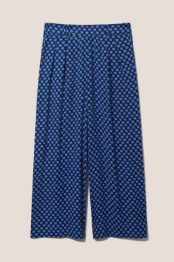 White Stuff Blue Nova Crinkle Culottes -Roman Store M67412s5 scaled