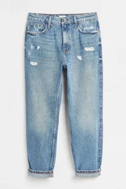 River Island Blue High Rise Mom Jeans -Roman Store M76563s5 scaled