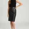 Reiss Reagan Leather Pencil Skirt
