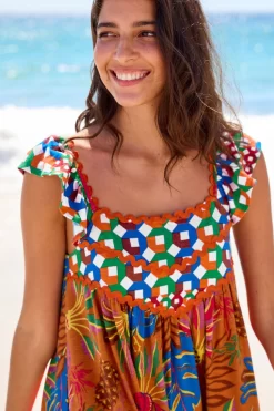 Next Ruffle Sleeve Mini Sundress -Roman Store M79 286s3 scaled