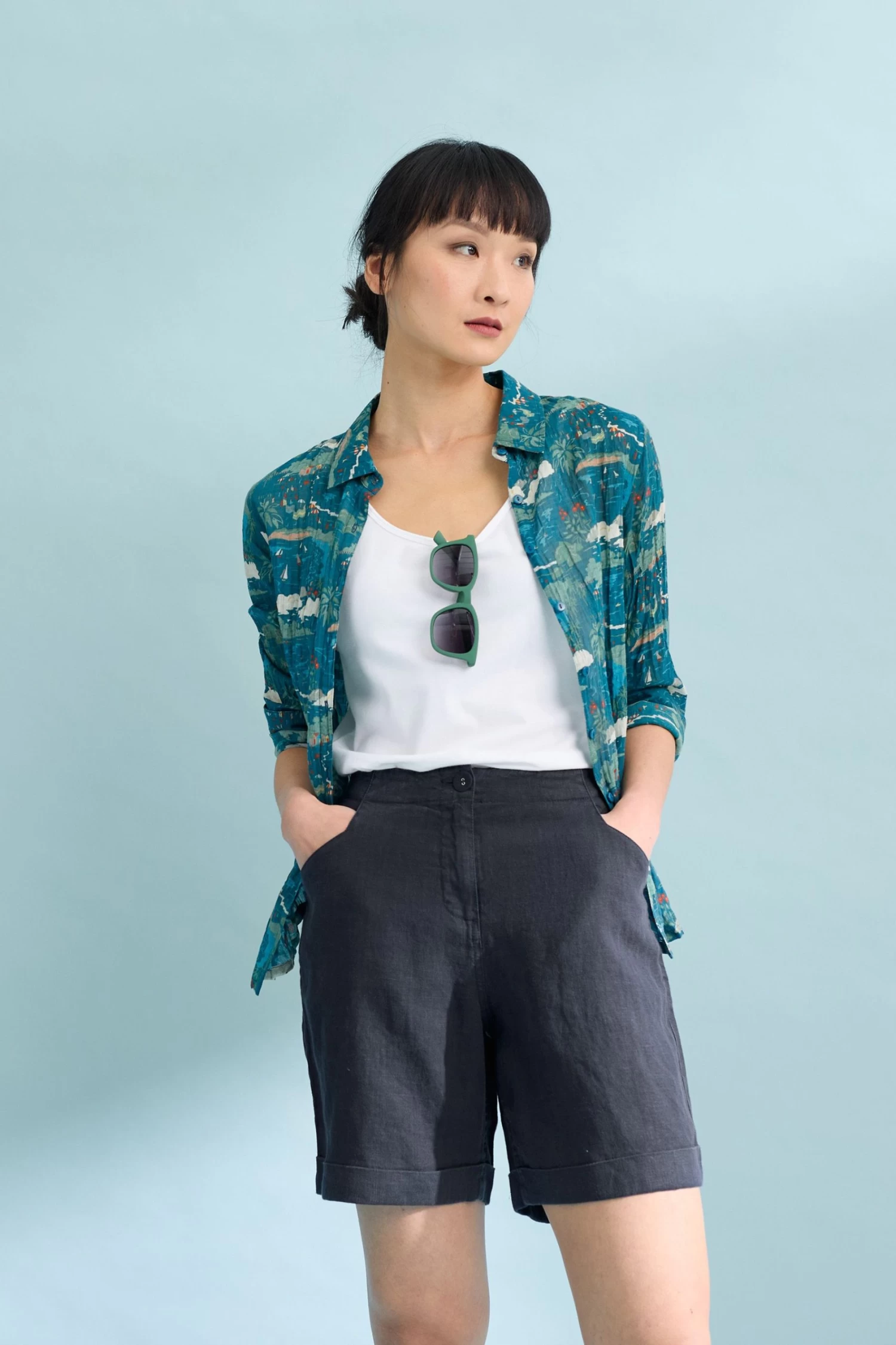 Seasalt Cornwall Larissa Organic Cotton Shirt 1 Seasalt Cornwall Larissa Organic Cotton Shirt