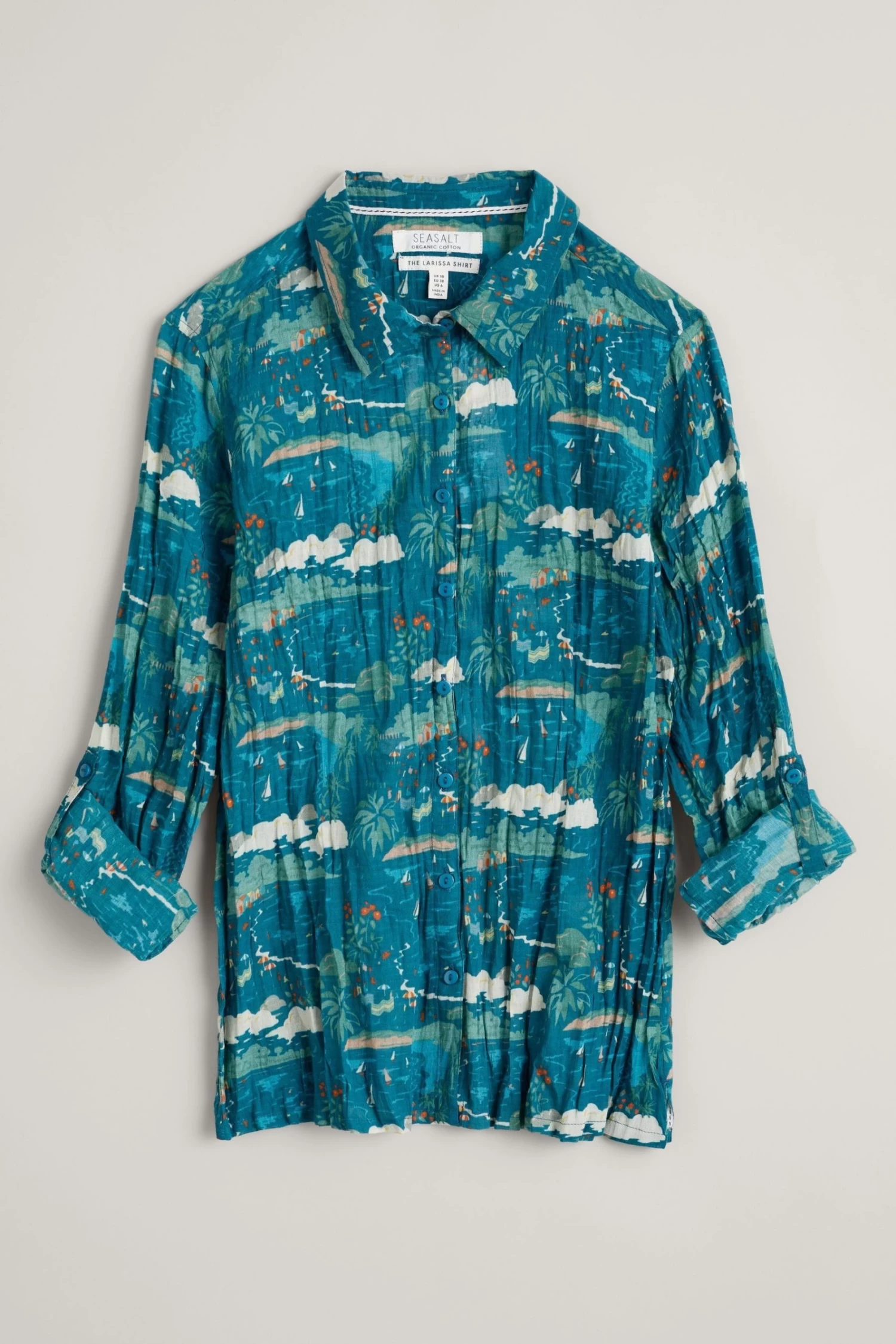 Seasalt Cornwall Larissa Organic Cotton Shirt 6 Seasalt Cornwall Larissa Organic Cotton Shirt - Image 6