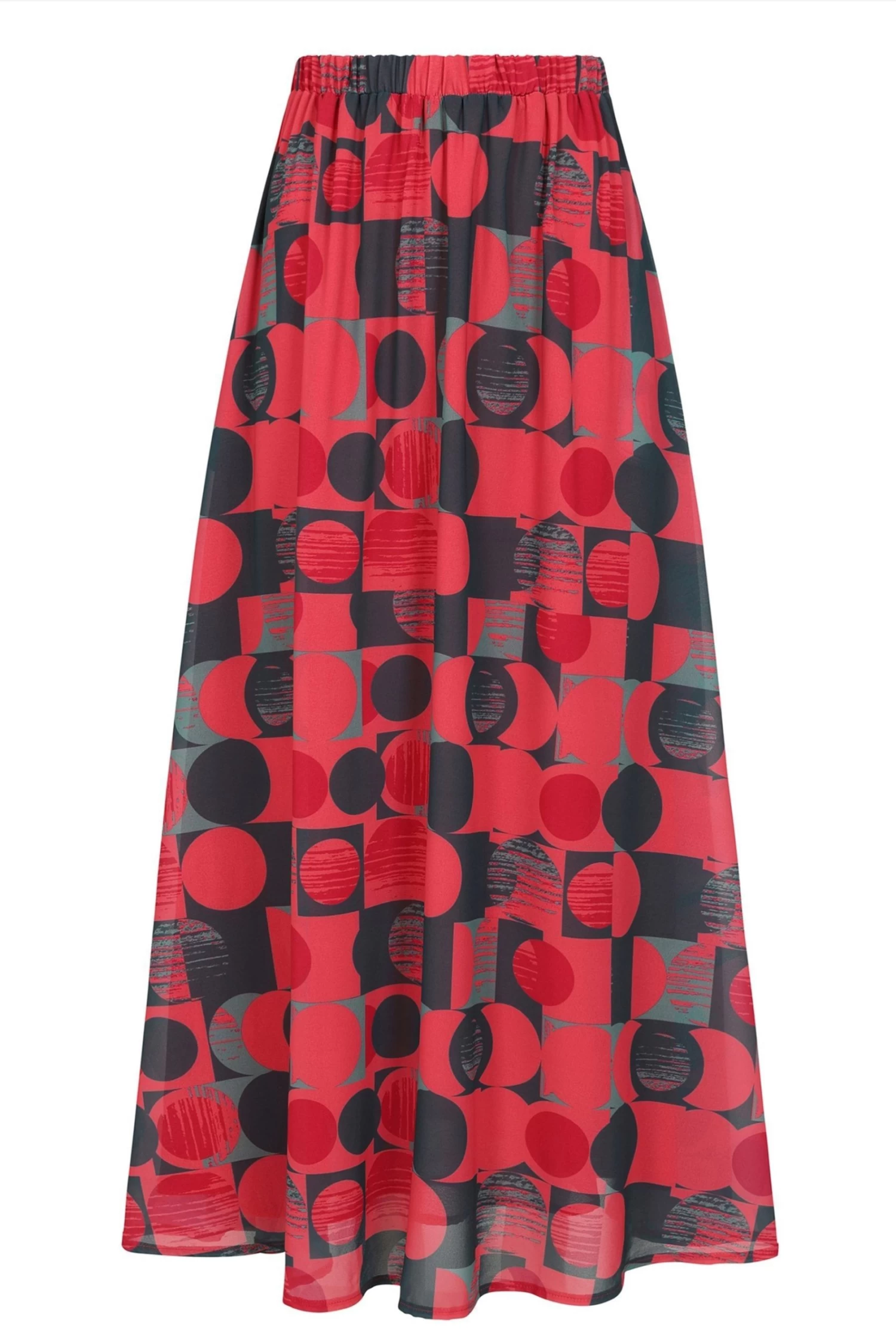 Hot Squash Womens Pink Chiffon Maxi Skirt 4 Hot Squash Womens Pink Chiffon Maxi Skirt - Image 4