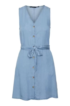 VERO MODA Tencel Denim Sun Dress -Roman Store P48611s5 scaled