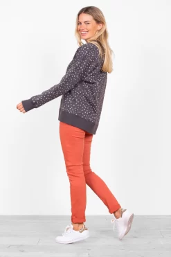 Brakeburn Spotty Sweatshirt -Roman Store P52846s4 scaled