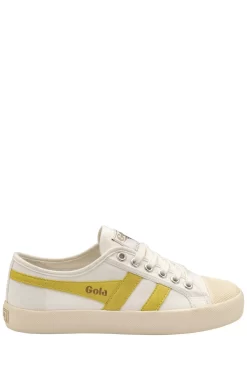 Gola CoasterLadies' Canvas Lace-Up Trainers