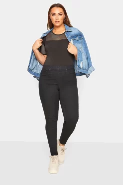 Yours Curve Crop Jenny Jegging -Roman Store P81485s4 scaled