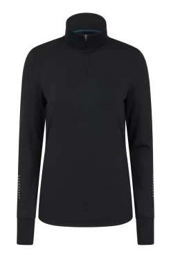 Mountain Warehouse Womens Half-Zip Running Midlayer