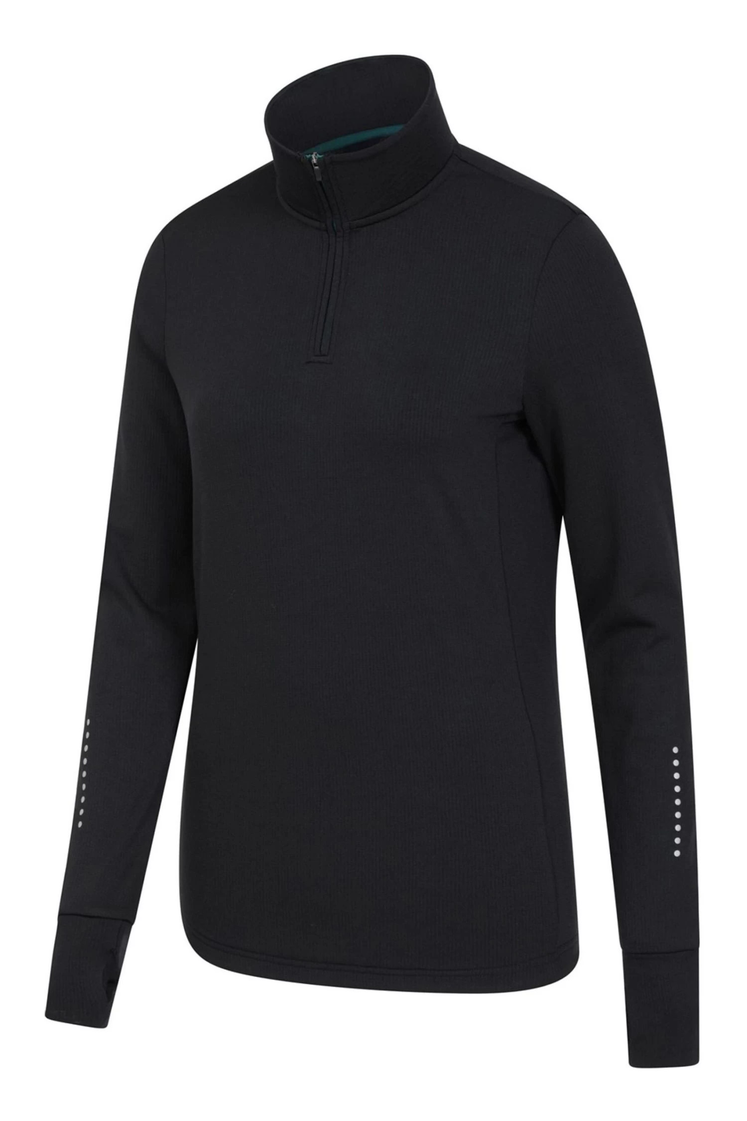 Mountain Warehouse Womens Half-Zip Running Midlayer 4 Mountain Warehouse Womens Half-Zip Running Midlayer - Image 4