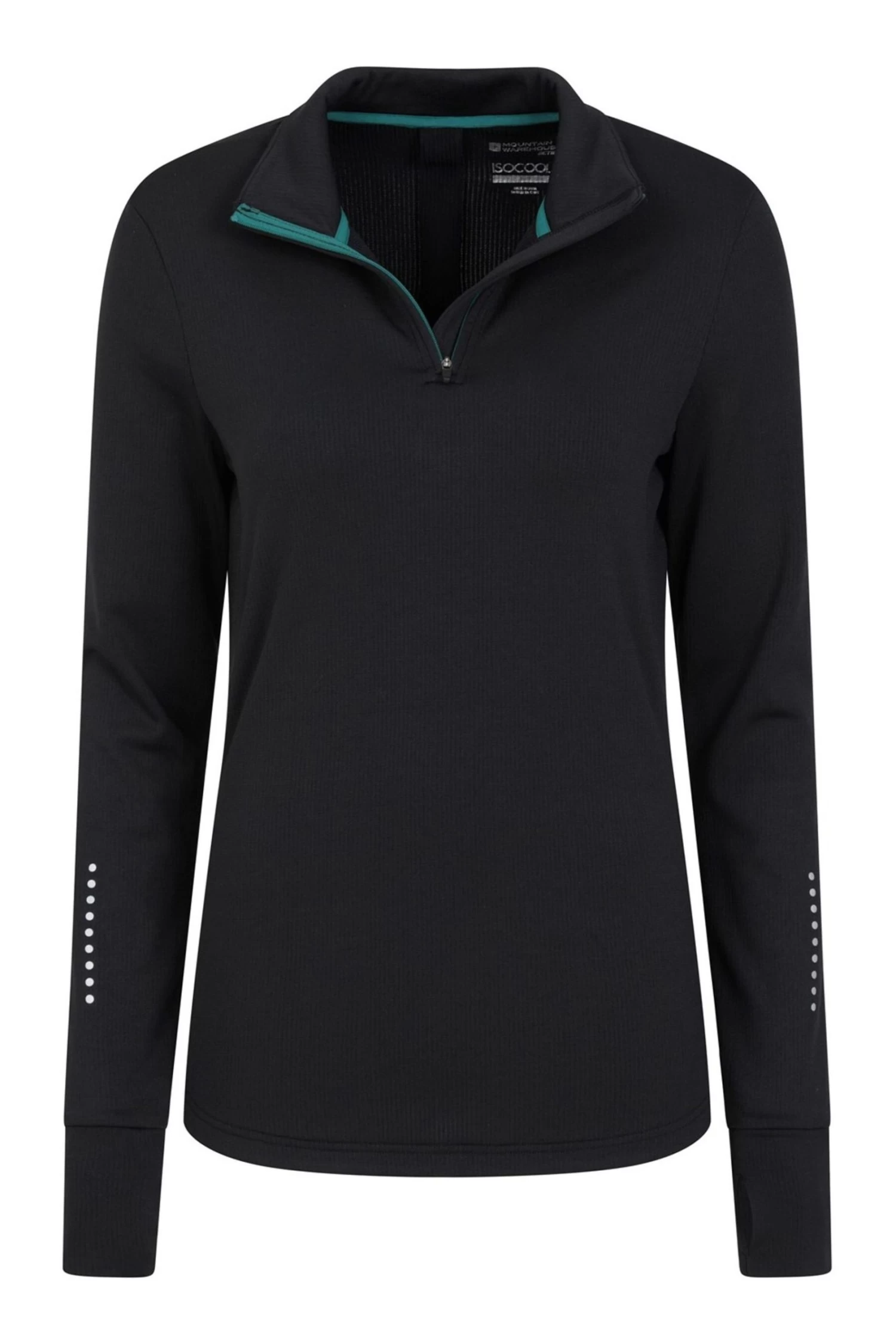 Mountain Warehouse Womens Half-Zip Running Midlayer 5 Mountain Warehouse Womens Half-Zip Running Midlayer - Image 5