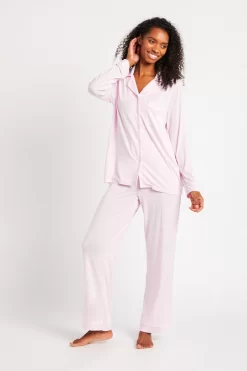 Chelsea Peers Button Up Long Pyjama Set