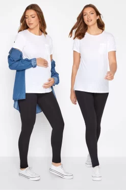 Long Tall Sally 2 Pack Maternity Full Length Legging