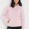 Threadbare Cosy 1/4 Zip Borg Fleece Jumper