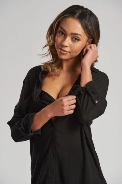 South Beach Crinkle Beach Shirt With Pocket 8 South Beach Crinkle Beach Shirt With Pocket -Roman Store Q33851s4 scaled