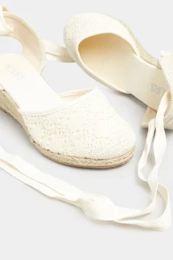 Yours Curve Extra-Wide Fit Closed Toe Espadrille Crochet -Roman Store Q36776s5 scaled