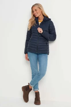 Tog 24 Womens Blue Garriston Padded Jacket -Roman Store T06364s3 scaled
