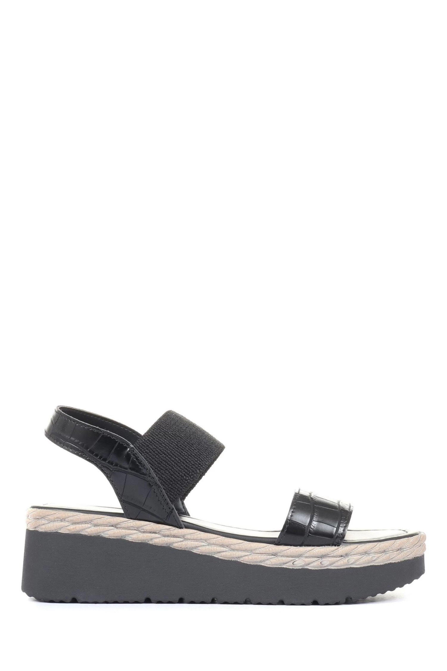 Jones Bootmaker Black Cory Chunky Platform Sandals 1 Jones Bootmaker Black Cory Chunky Platform Sandals