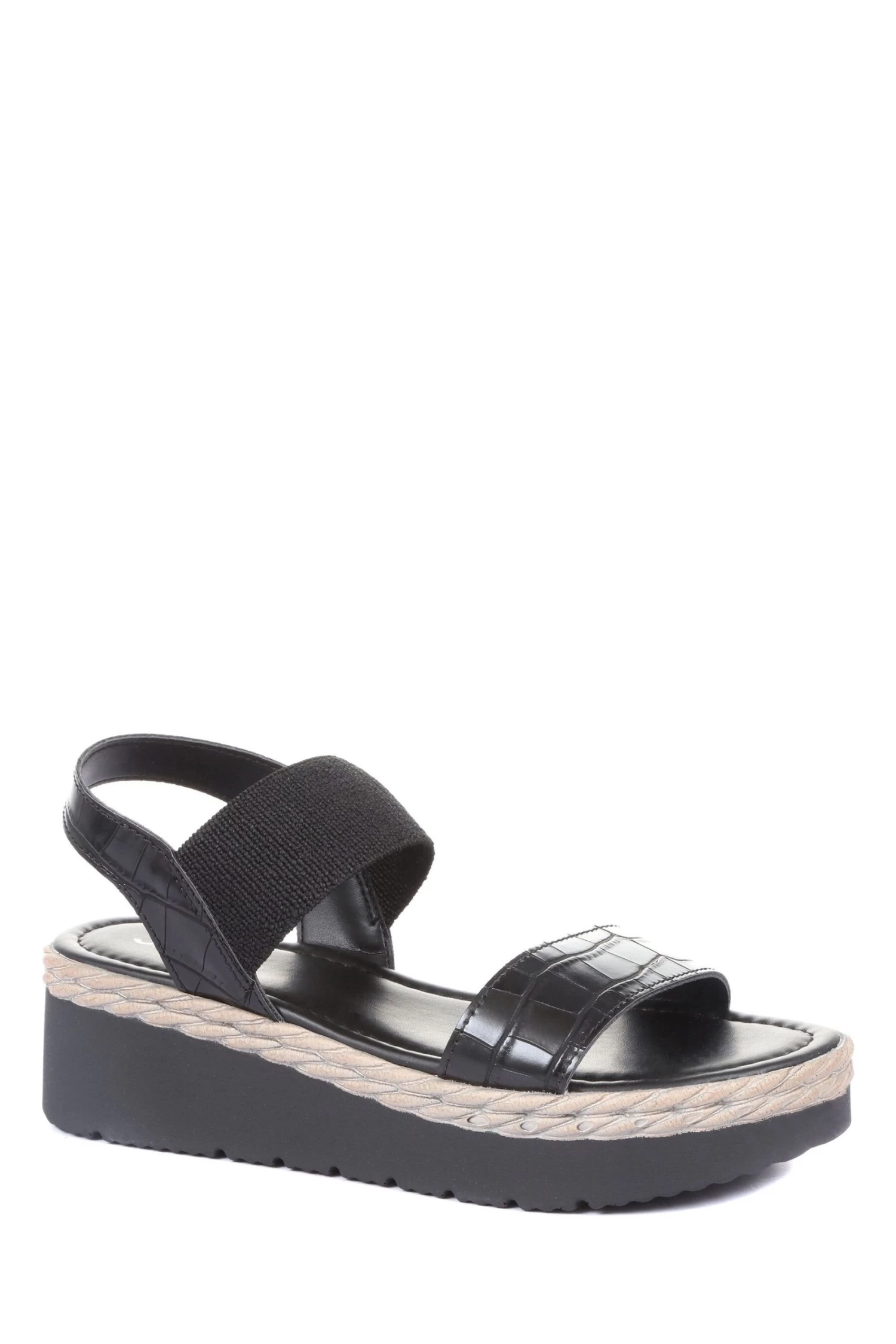 Jones Bootmaker Black Cory Chunky Platform Sandals 2 Jones Bootmaker Black Cory Chunky Platform Sandals - Image 2