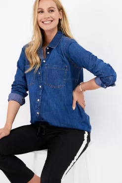 Next Maternity/Nursing Oversize Denim Shirt