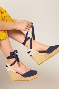 Jones Bootmaker Ladies Alyssa Wedge Espadrilles