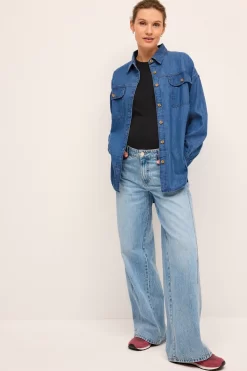 Next Maternity/Nursing Oversize Denim Shirt -Roman Store T19743s2 scaled