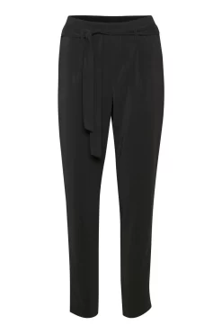 Saint Tropez Black Andrea Trousers 11 Saint Tropez Black Andrea Trousers -Roman Store T22624s5 scaled