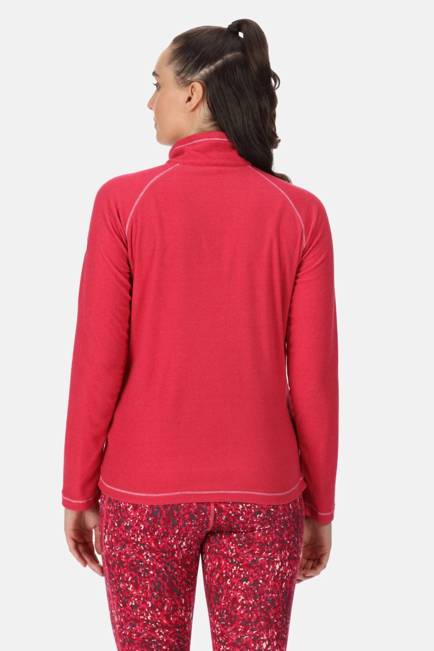 Regatta Pink Montes Half Zip Fleece 2 Regatta Pink Montes Half Zip Fleece - Image 2