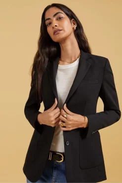 Baukjen Alanis Black Jacket With Lenzing™ Ecovero™