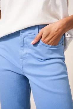 White Stuff Blue Blake Straight Crop Jeans -Roman Store T51788s4 scaled