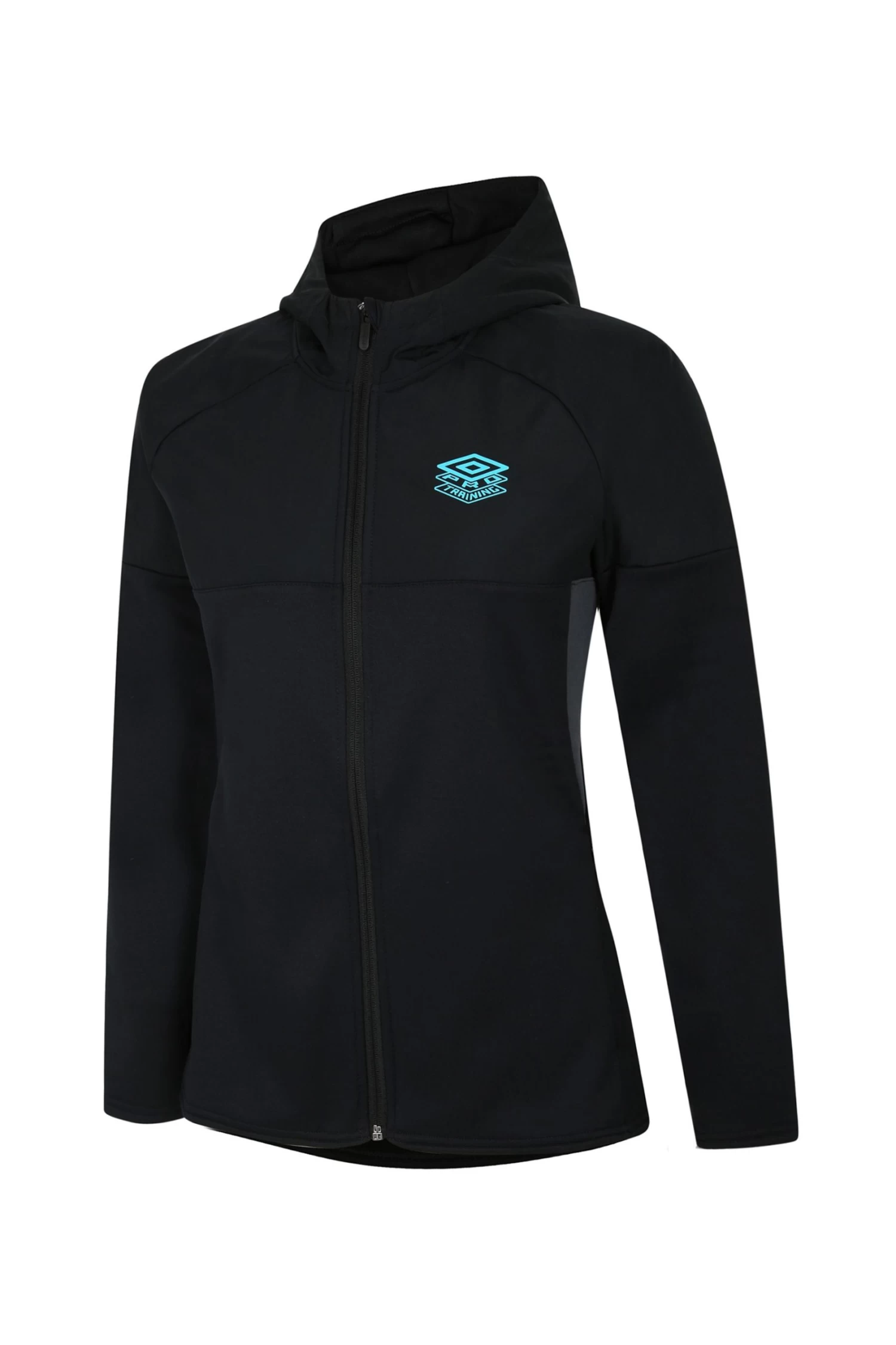 Umbro Womens Black Pro Training Full Zip Hoodie 5 Umbro Womens Black Pro Training Full Zip Hoodie - Image 5