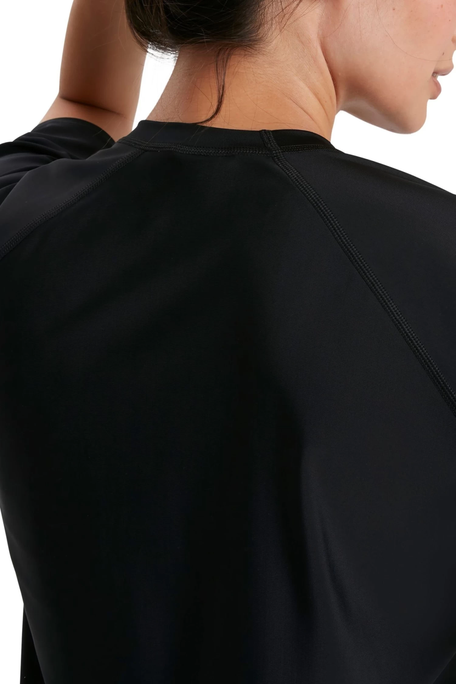 Speedo Black Short Sleeved Sun T-Shirt 6 Speedo Black Short Sleeved Sun T-Shirt - Image 6