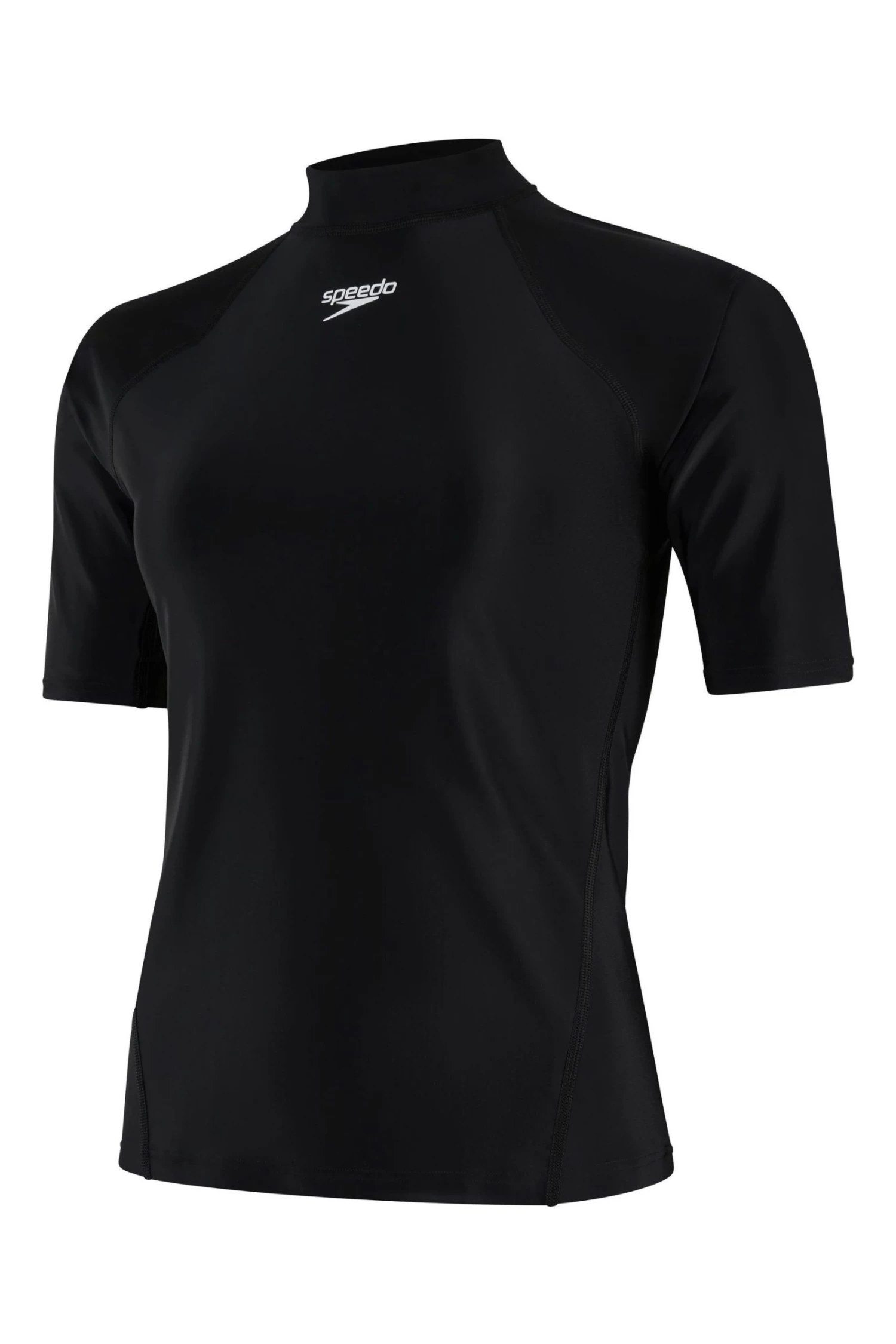 Speedo Black Short Sleeved Sun T-Shirt 7 Speedo Black Short Sleeved Sun T-Shirt - Image 7