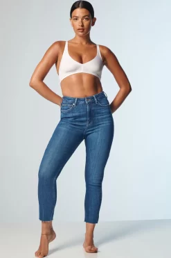 High Waist 90s Ankle Skinny Jeans