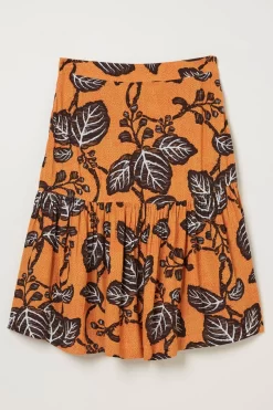 FatFace Yellow Remy Vine Floral Skirt -Roman Store U04 400s6 scaled