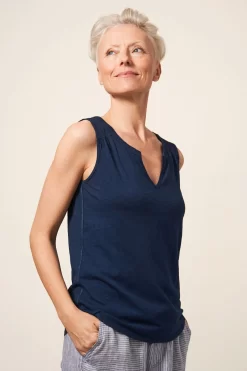 White Stuff Blue Laila Vest