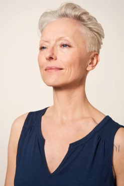 White Stuff Blue Laila Vest -Roman Store U09565s3 scaled