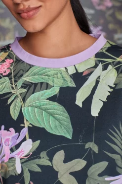 Next Black And Lilac Floral B By Ted Baker Cotton Jersey Shorts Set -Roman Store U16906s4 scaled