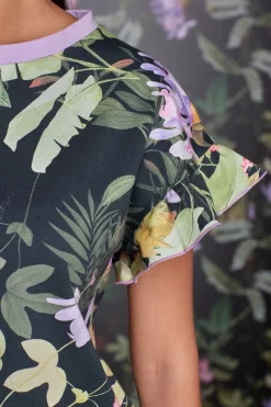 Next Black And Lilac Floral B By Ted Baker Cotton Jersey Shorts Set -Roman Store U16906s5 scaled