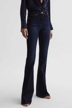 Reiss Beau High Rise Skinny Flared Jeans 9 Reiss Beau High Rise Skinny Flared Jeans -Roman Store U27 631s3 scaled