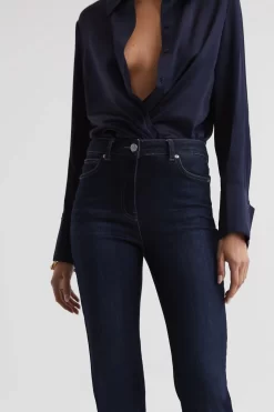 Reiss Beau High Rise Skinny Flared Jeans 10 Reiss Beau High Rise Skinny Flared Jeans -Roman Store U27 631s4 scaled