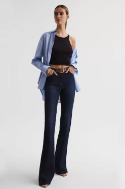 Reiss Beau High Rise Skinny Flared Jeans 12 Reiss Beau High Rise Skinny Flared Jeans -Roman Store U27 631s6 scaled