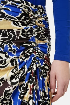 Jigsaw Blue Brushed Rose Jersey Skirt 11 Jigsaw Blue Brushed Rose Jersey Skirt -Roman Store U59965s5 scaled