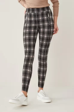 Next Tan Brown Tartan Check Ponte Zip Detail Leggings 8 Next Tan Brown Tartan Check Ponte Zip Detail Leggings -Roman Store U81871s3 scaled