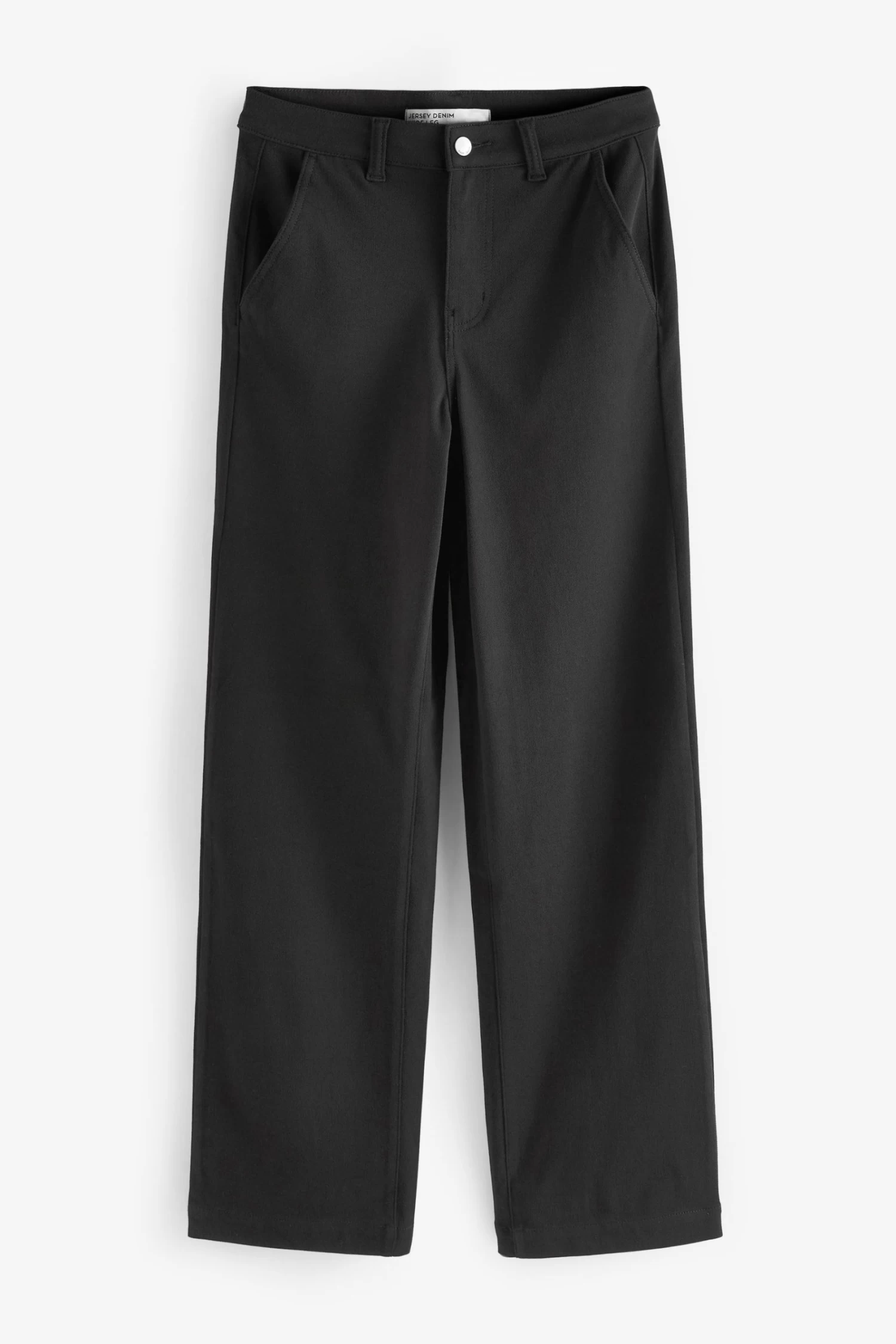 Next Jersey Denim Wide Leg Jeans 5 Next Jersey Denim Wide Leg Jeans - Image 5