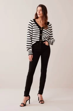 Next Single Button Lift, Slim & Shape Skinny Jeans -Roman Store U87017s3 scaled